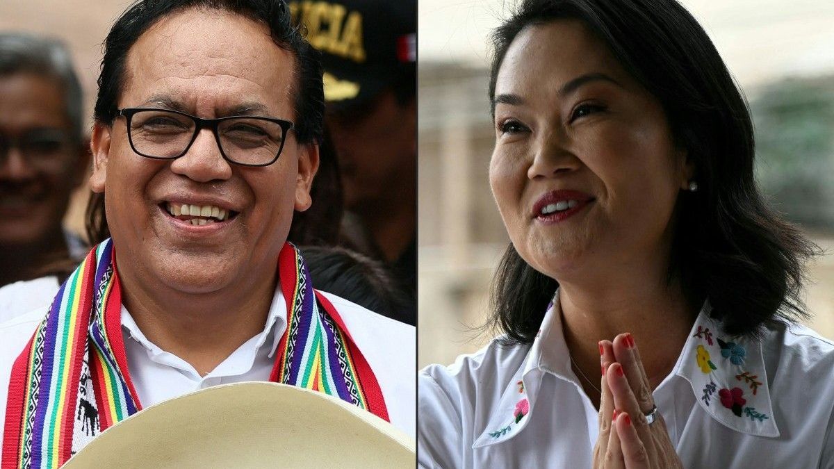 Keiko Fujimori y Roberto Sánchez