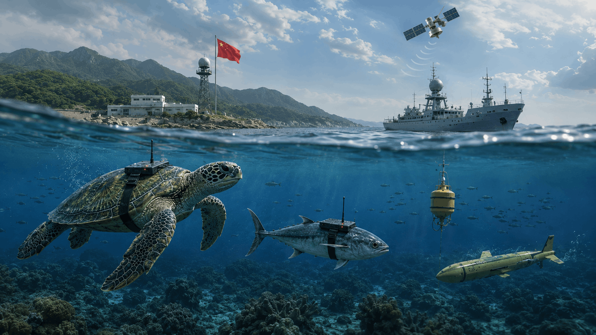 Tortugas Espía en China