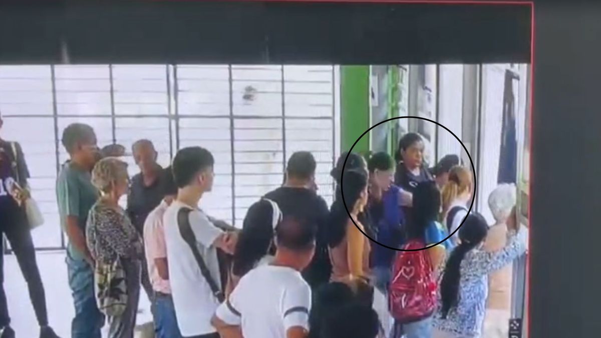 Así fue la agresión contra la guarda de seguridad del MIO
