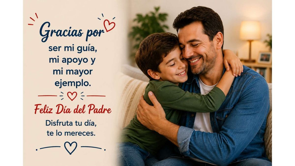 Una dedicatoria que busca reconocer el papel que cumplen quienes acompañan, orientan y apoyan a sus hijos.