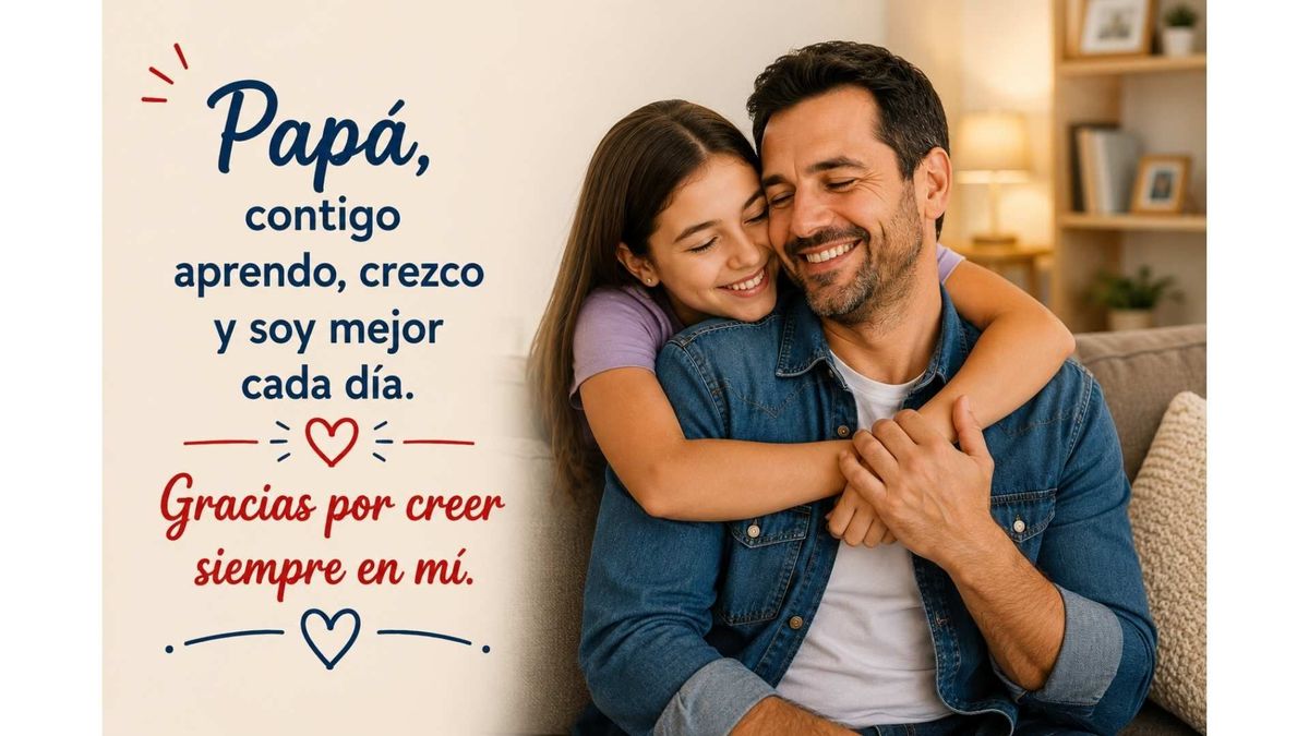 Una postal que destaca la cercanía, la confianza y los momentos compartidos entre generaciones.