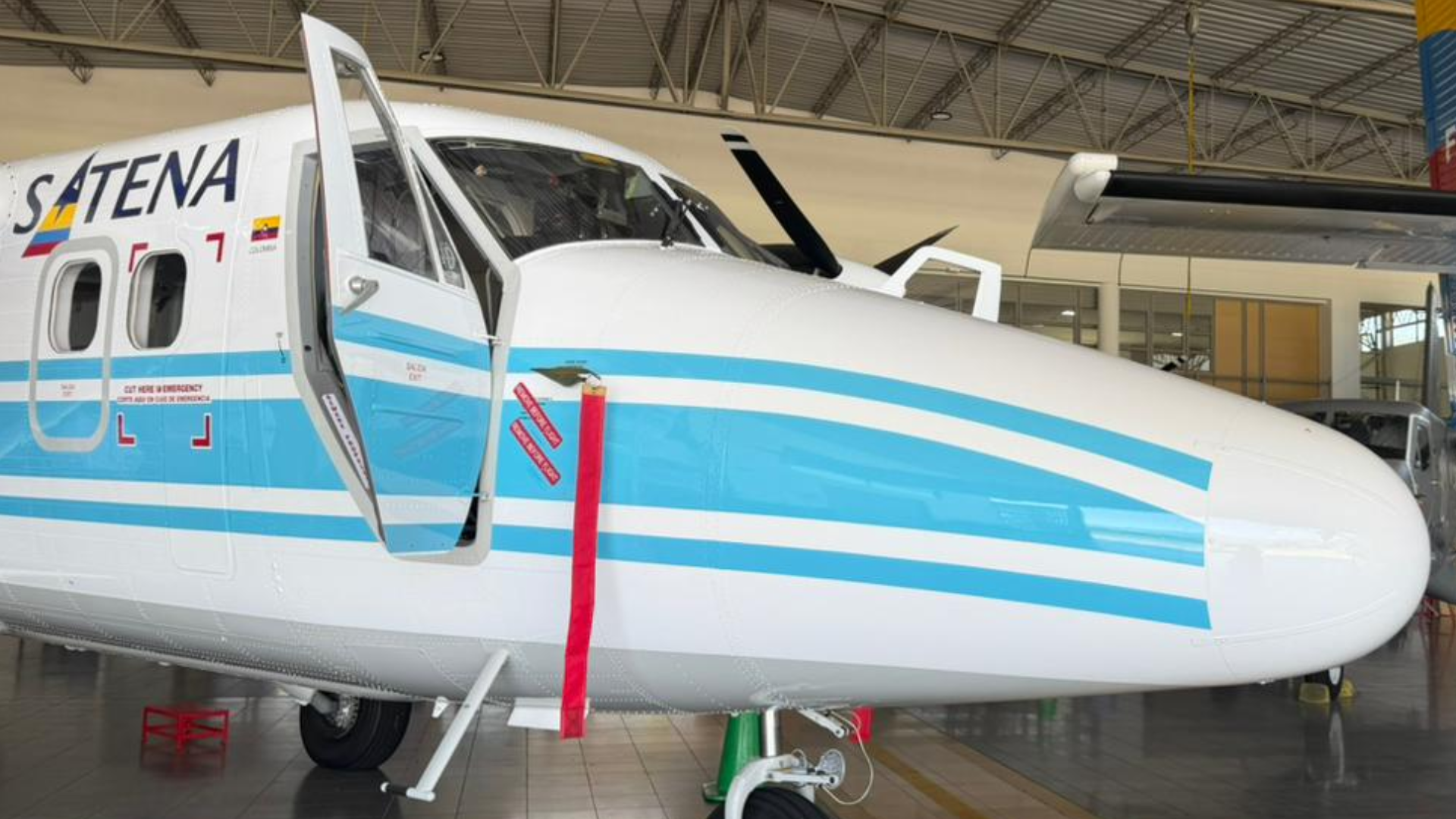 Avión Twin Otter de Satena.
