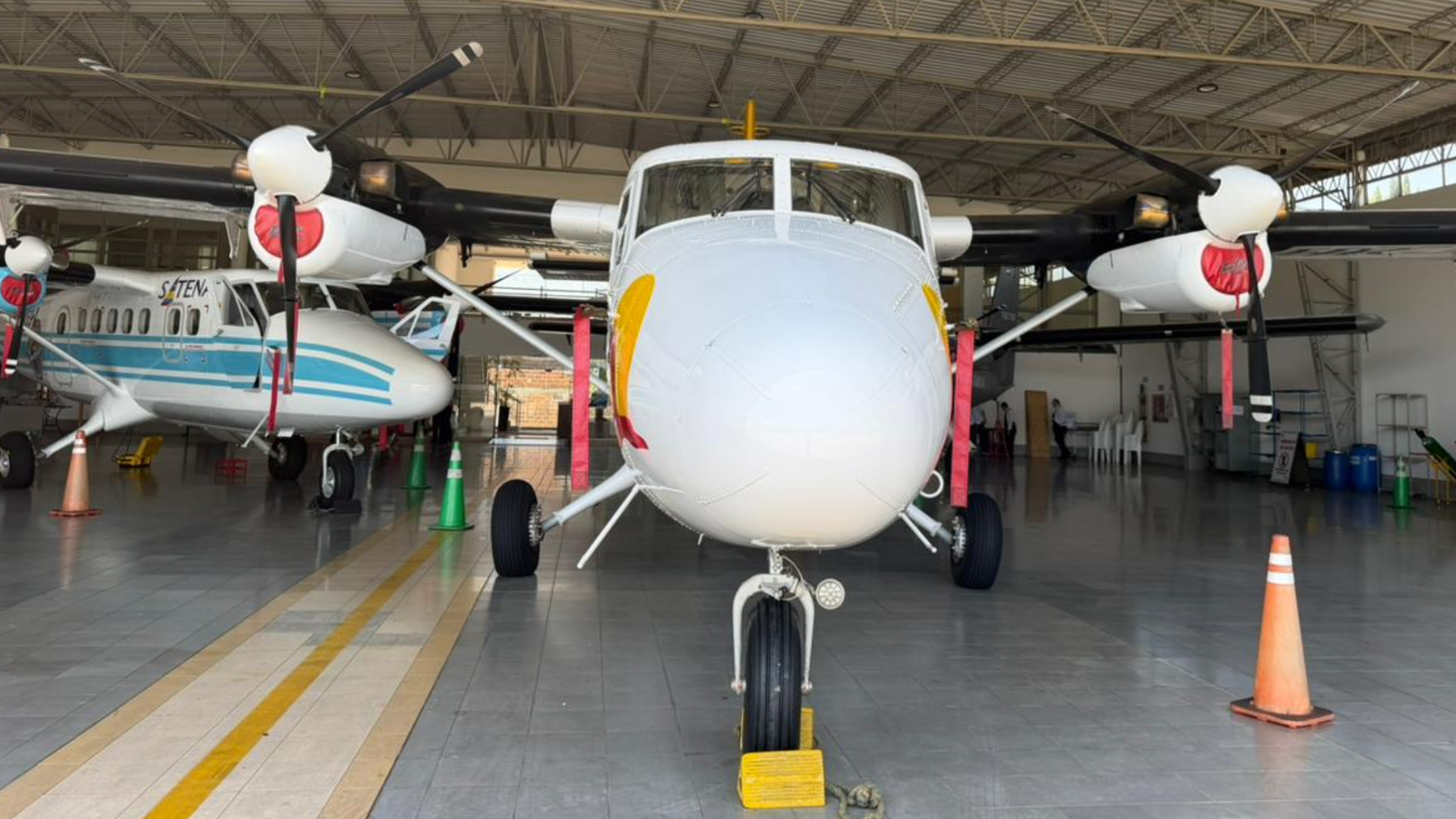 Avión Twin Otter de Satena.