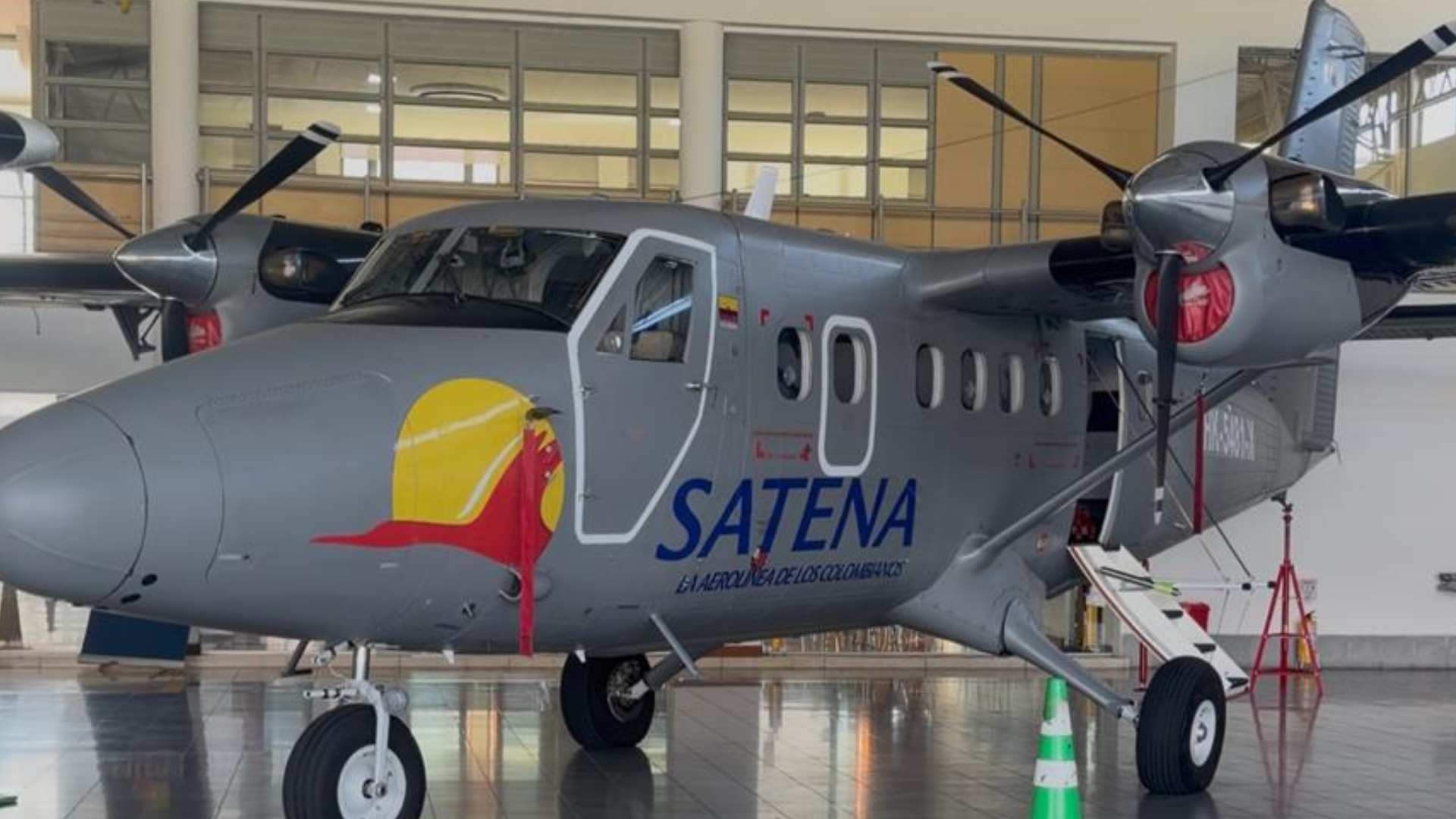 Avión Twin Otter de Satena.