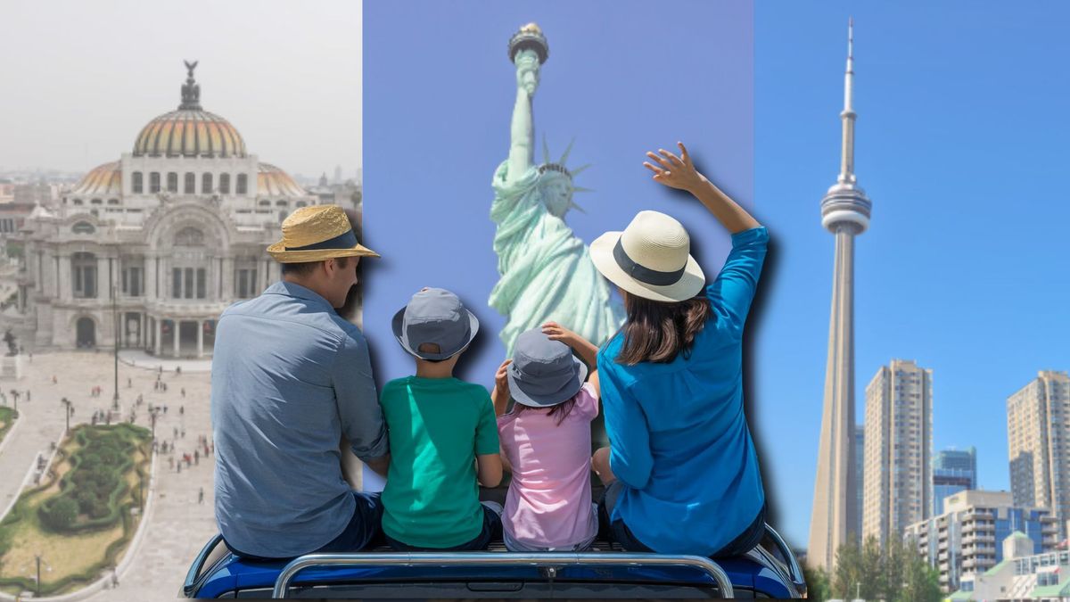 Planes turísticos para familias en EE UU, México y Canadá
