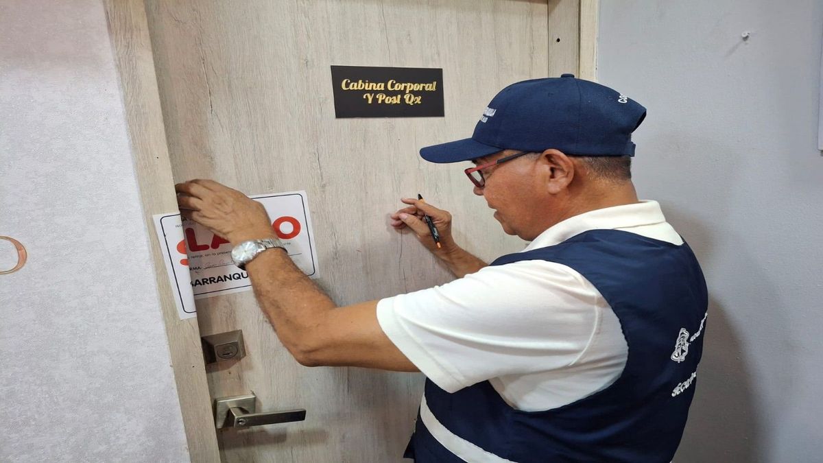 Cierres de centros estéticos.
