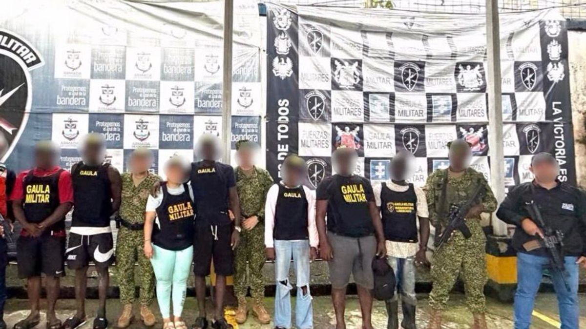 Rescate de ocho personas en Buenaventura