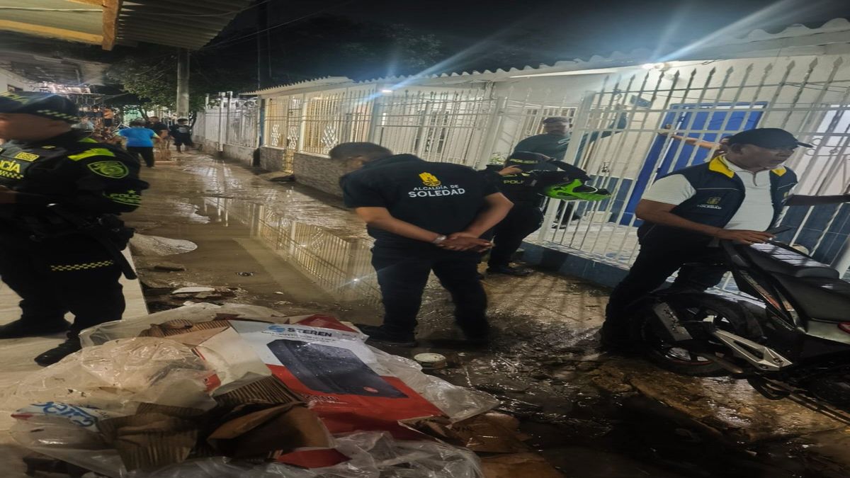 Emergencia por lluvias en Soledad-