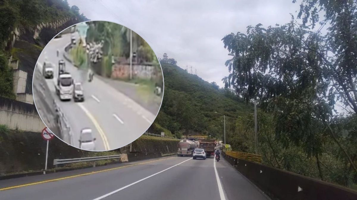Accidente vía La vega- Mosquera