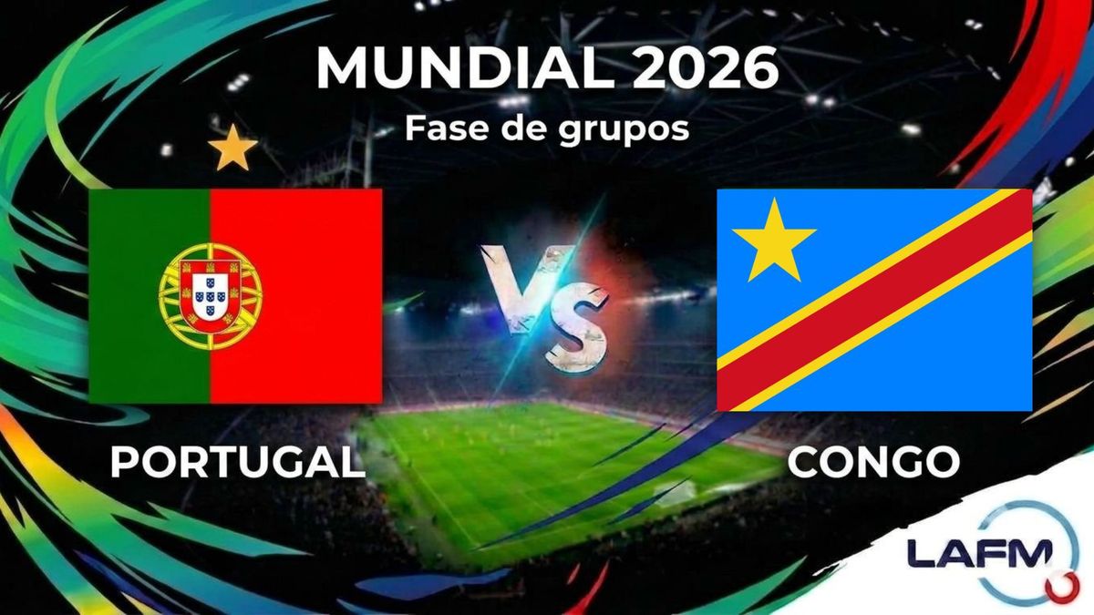 portugal vs congo mundial 2026 debut grupo k ronaldo fernandes leao transmisión hora colombia