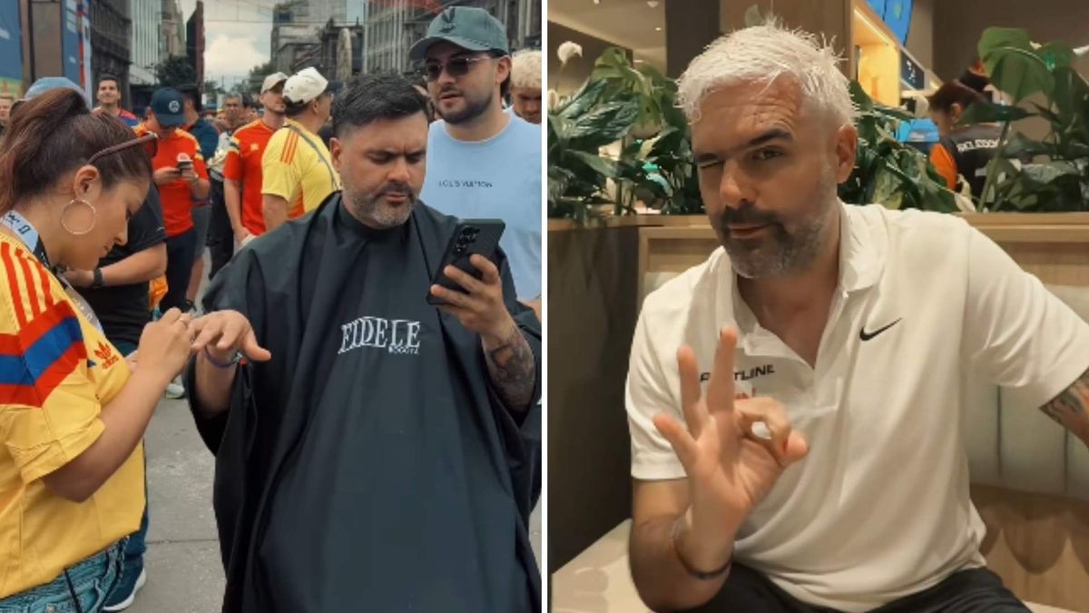 El creador de contenido 'El Tigre' estrenó look en México y explicó la decisión antes del debut de la Selección Colombia.