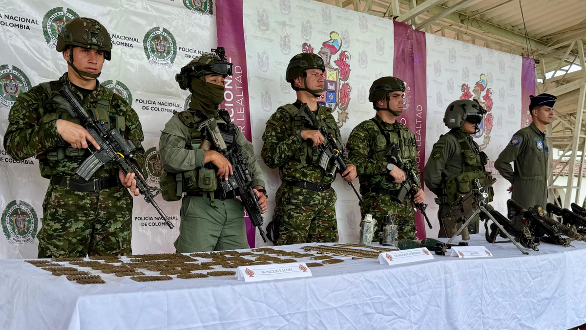 Operación militar del Ejército Nacional en Cauca.