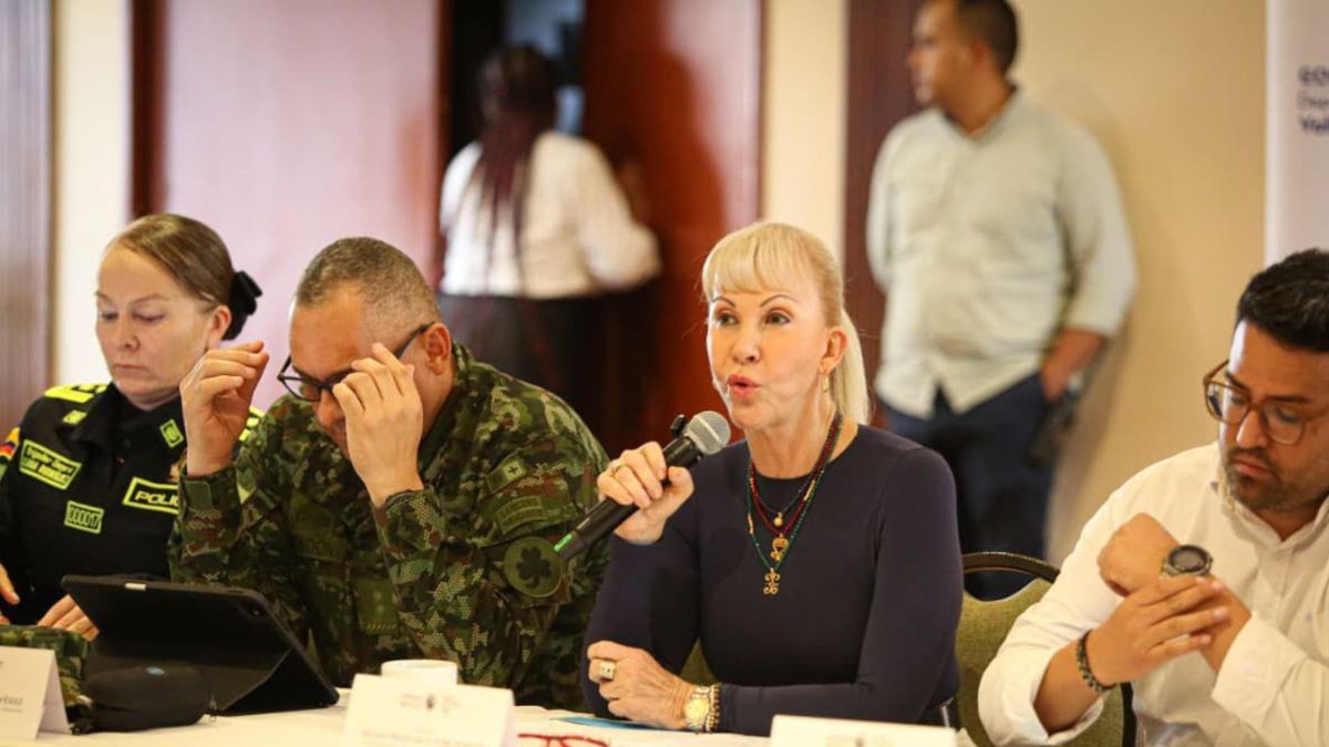 Gobernadora del Valle presidió el consejo electoral