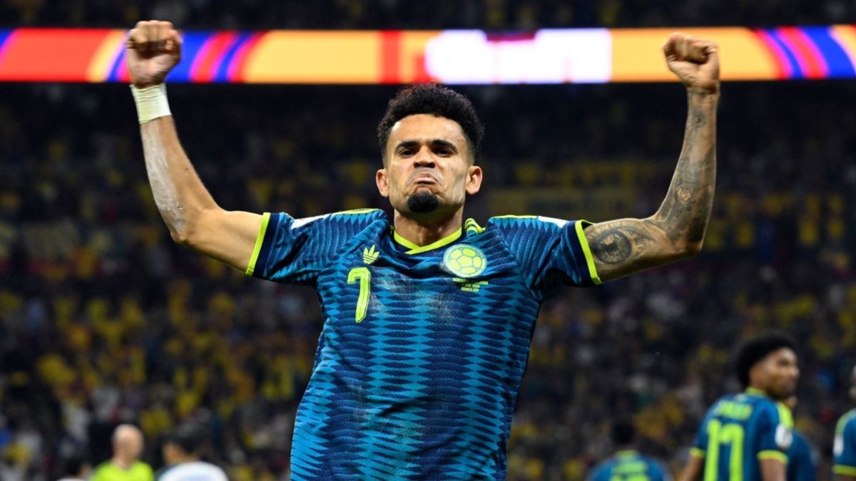 El delantero anotó su primer gol en mundiales.