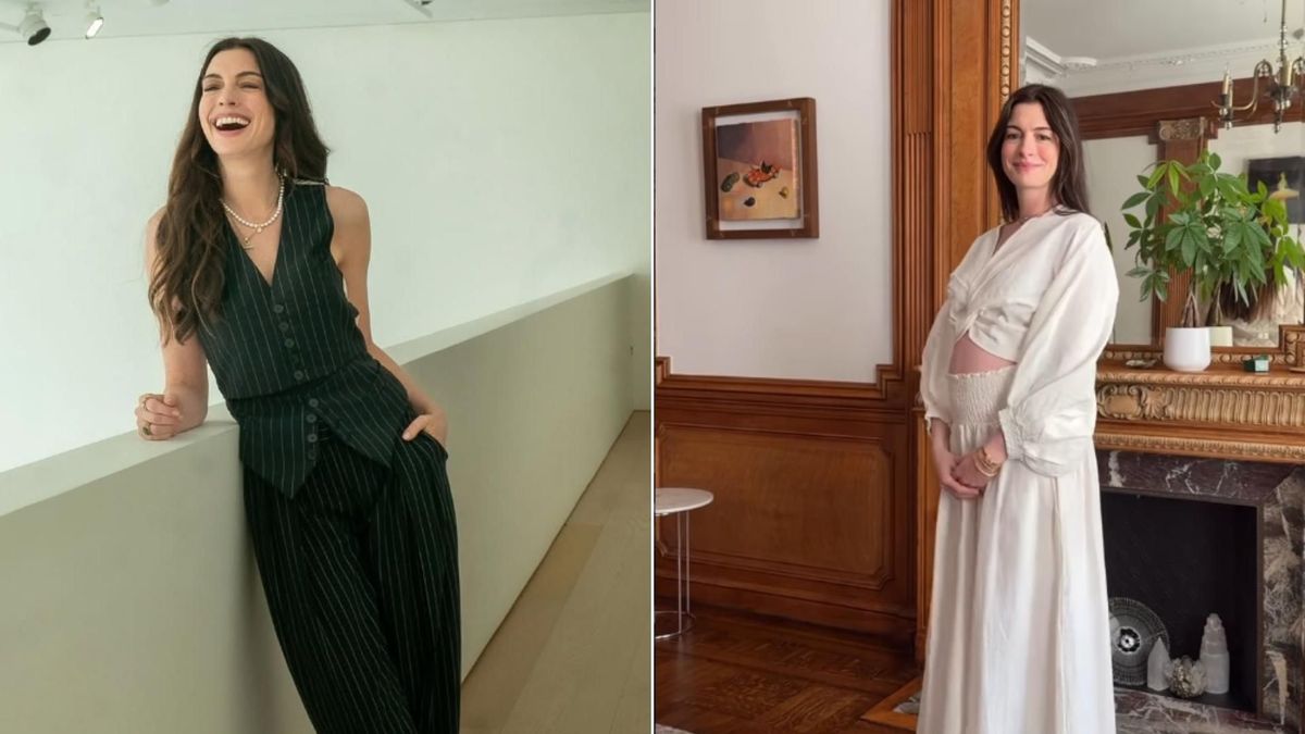 Anne Hathaway confirmó su embarazo a través de un video publicado en redes sociales y recibió miles de reacciones de sus seguidores.