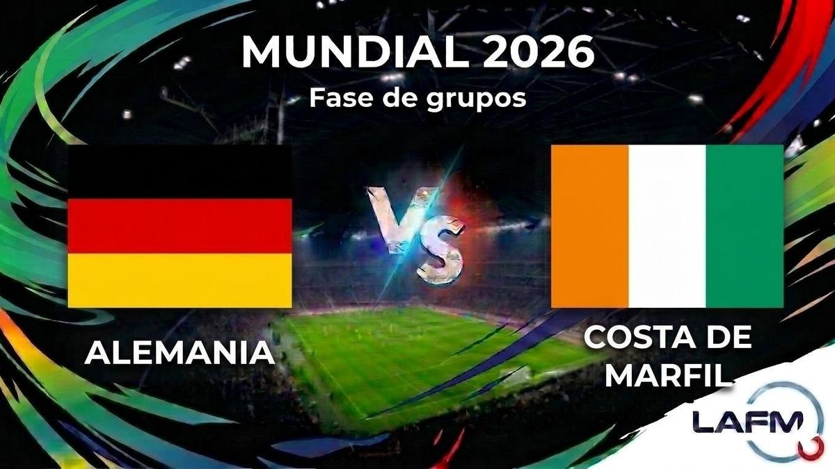 alemania vs costa de marfil en vivo mundial 2026 grupo e 20 de junio