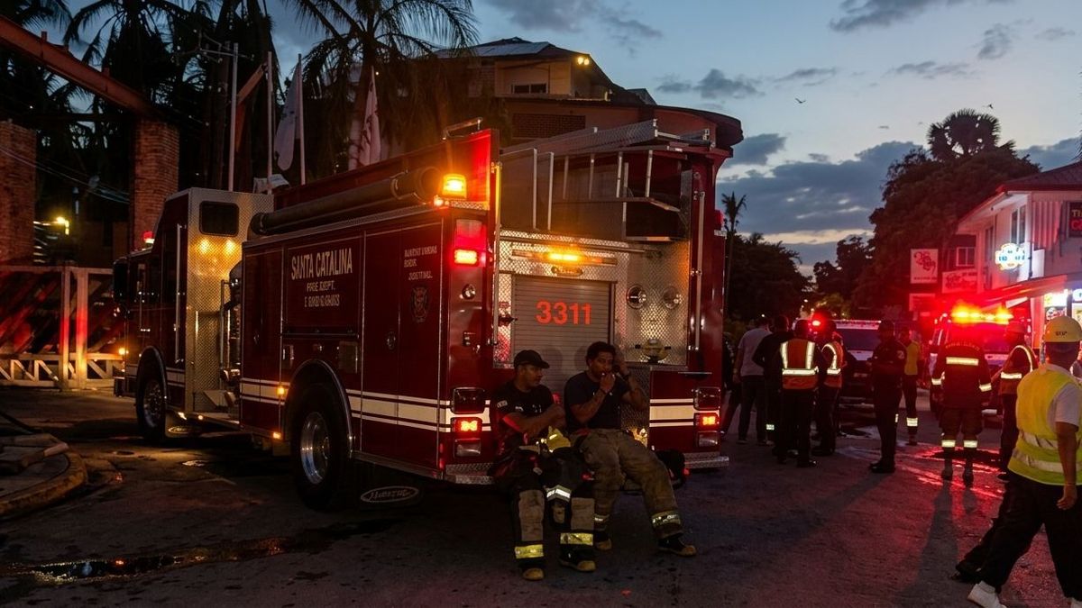 Incendio en hotel de República Dominicana