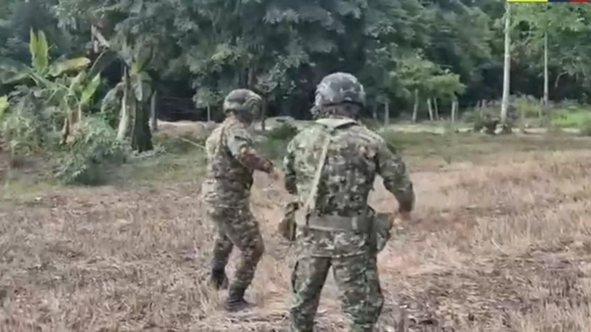 Ejército desactiva explosivos en zona rural de Cúcuta