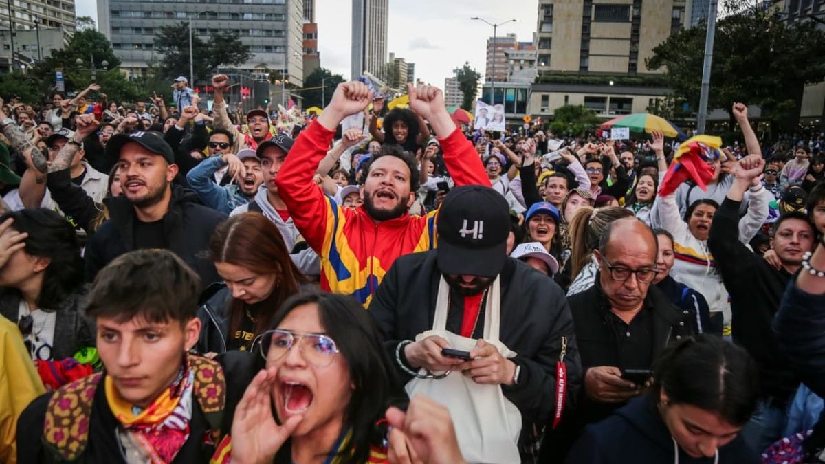 Protestas tras la victoria de Abelardo de la Espriella
