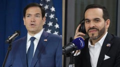 Marco Rubio y Abelardo De La Espriella.