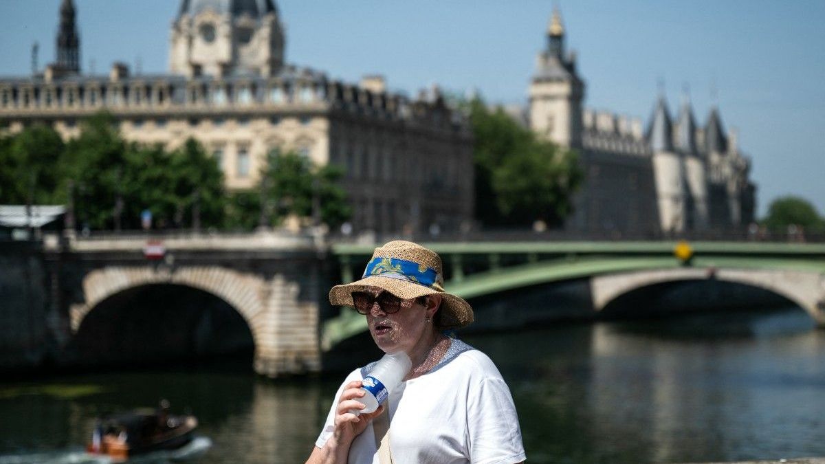 Ola de calor en Francia