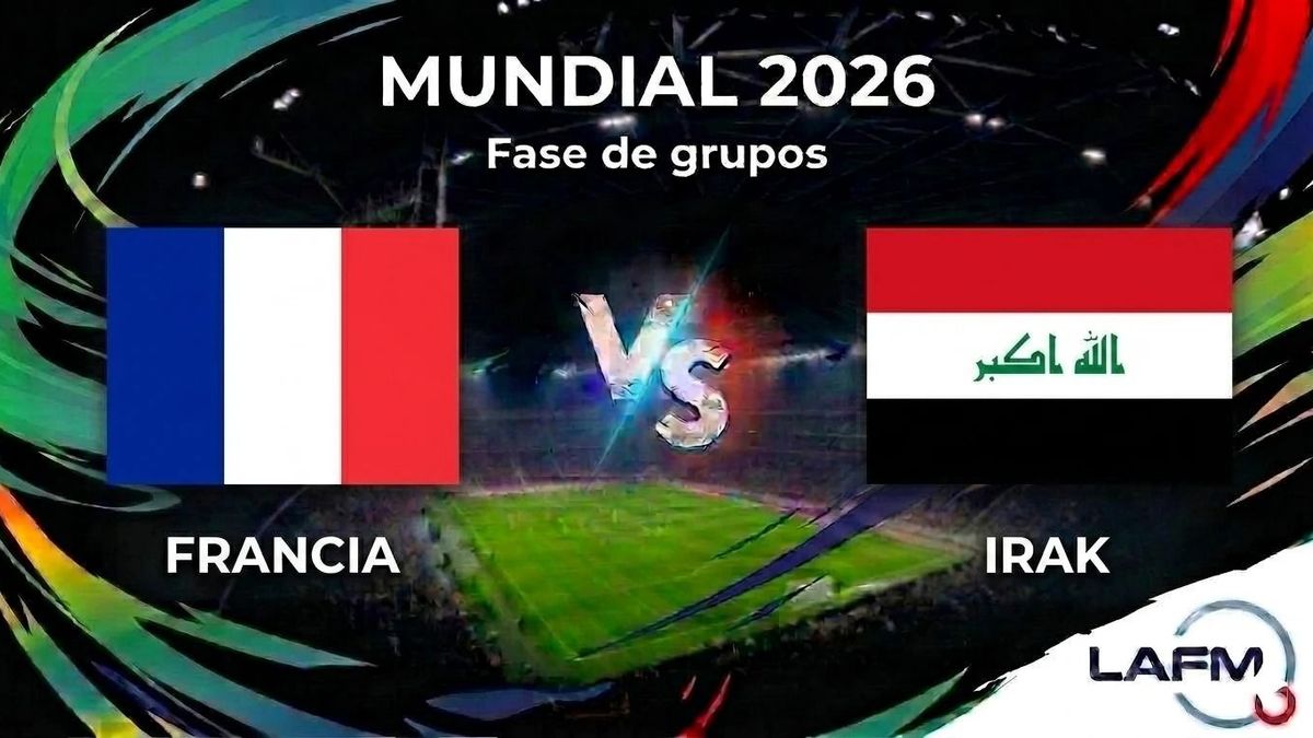 mundial 2026 francia irak grupo i segunda jornada clasificación partido