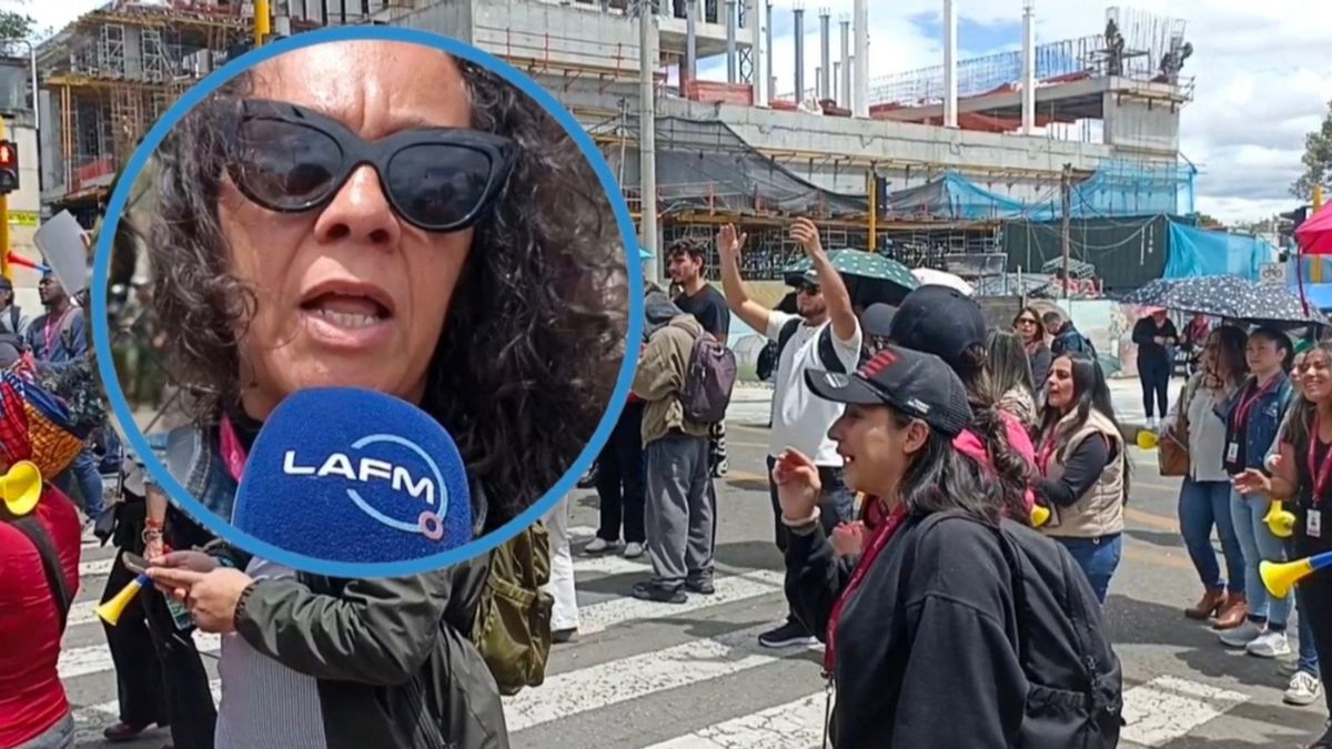 Protesta de trabajadores del Ministerio de la Igualdad, tras la liquidación de la entidad.