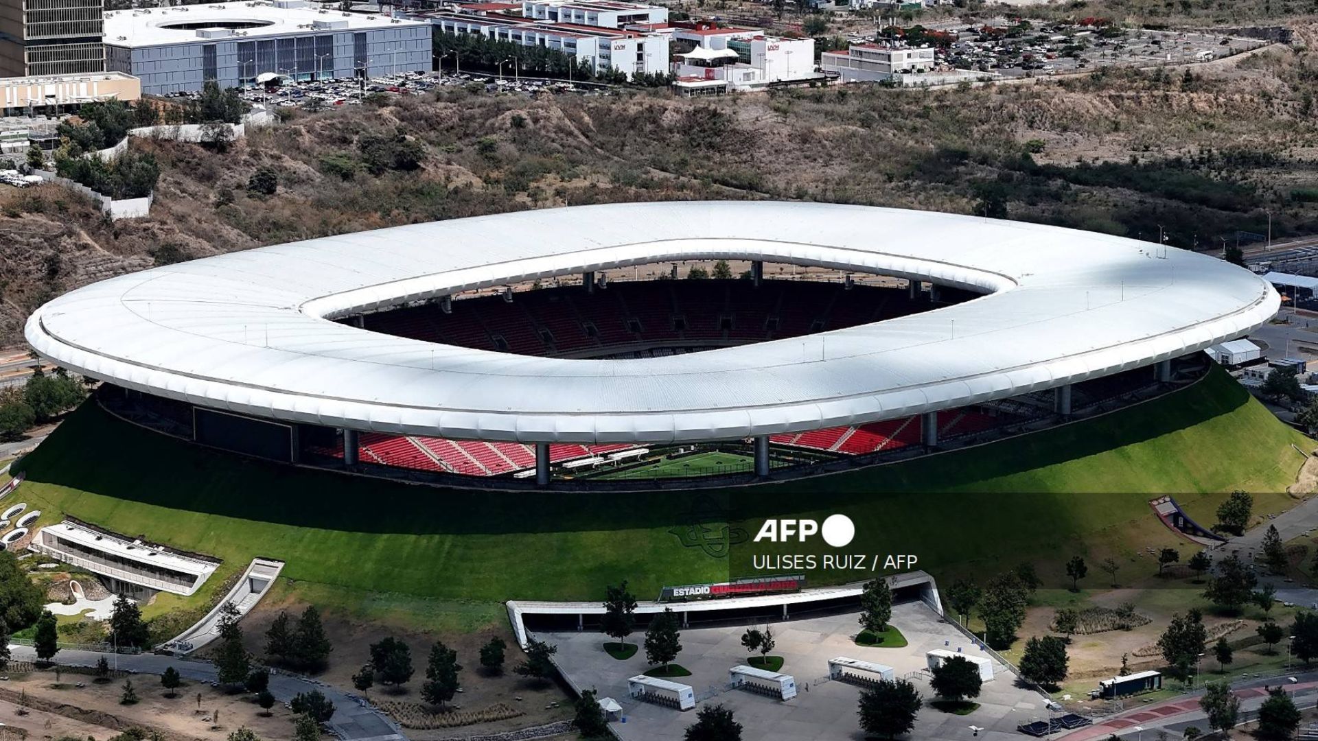 Las Chivas se han consagrado en el estadio que tiene forma de volcán.