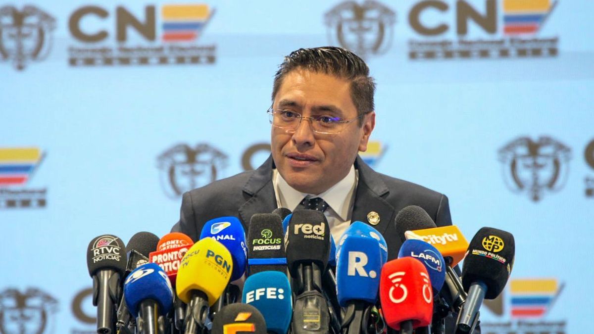 Cristian Quiroz, presidente del CNE.