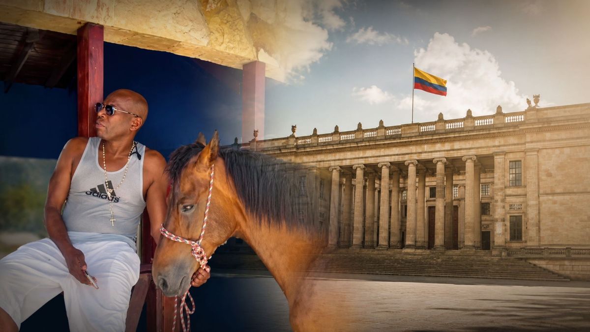 El 'Tino' Asprilla convoca a una cabalgata para despedir a Petro de la Casa de Nariño.