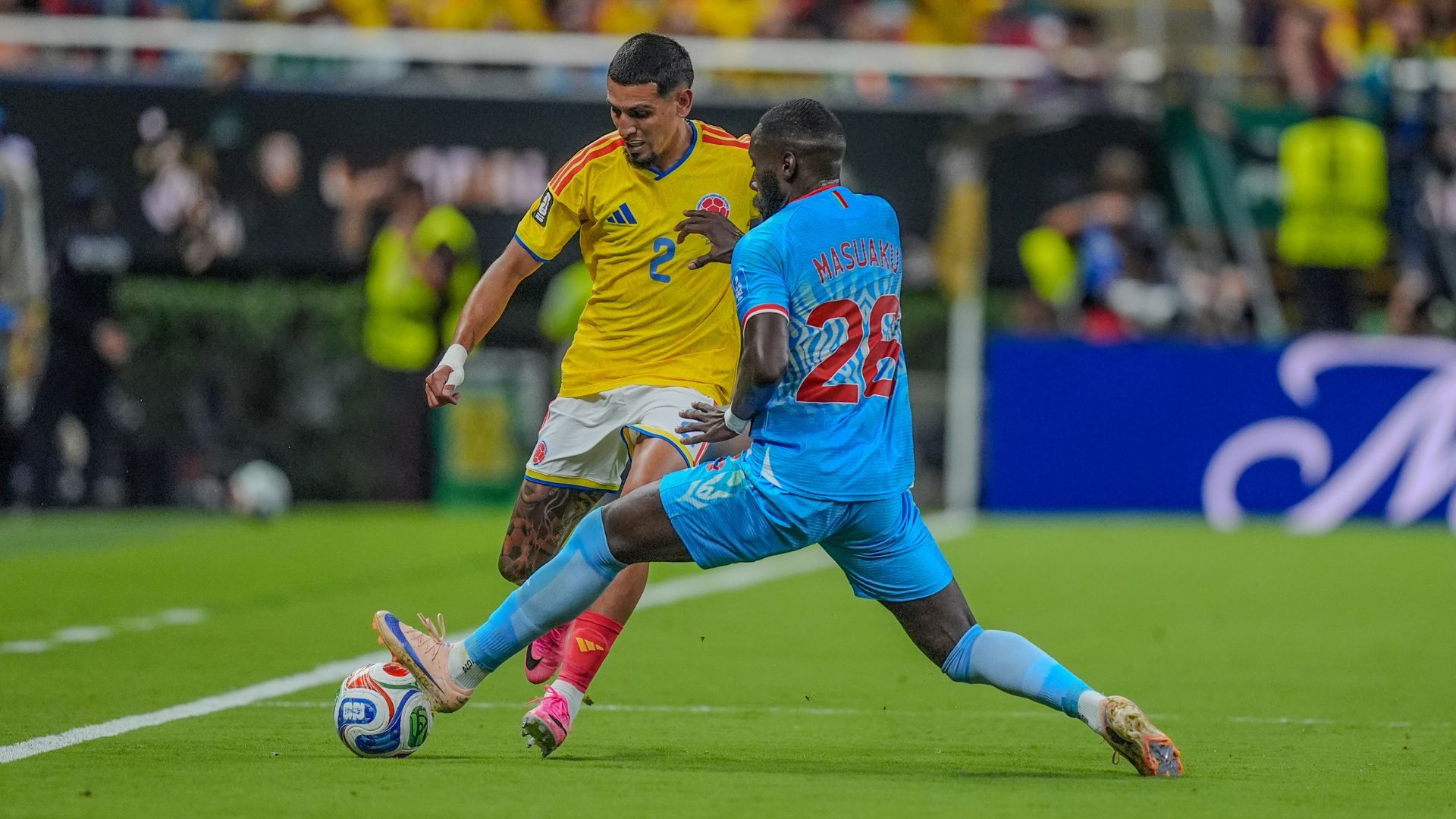 El lateral es la máxima figura de Colombia en el mundial.