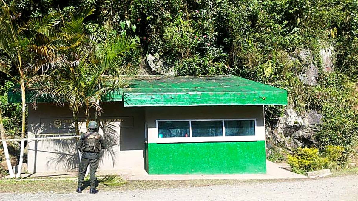 Se registró un ataque armado contra un puesto de policía de Calima El Darién, Valle