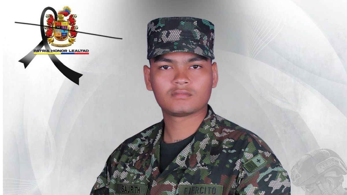 Soldado profesional muerto en la vereda la Balsita