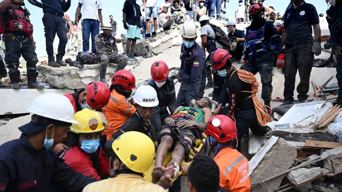 Marcos Morín, corresponsal de La FM en Venezuela, relató cómo vivió los sismos y las dificultades que, según denunció, enfrenta La Guaira tras la emergencia.
