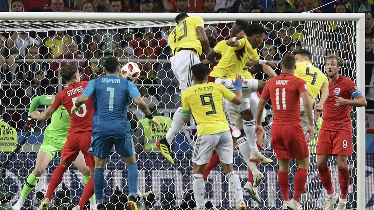 Gol Yerry Mina Inglaterra