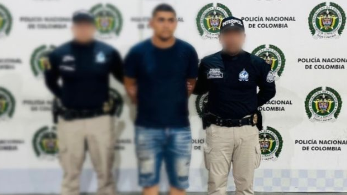 Cristhian Páez Talaga, capo del narcotráfico capturado por Interpol.