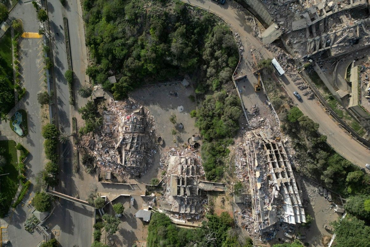 Vista aérea terremotos en Venezuela