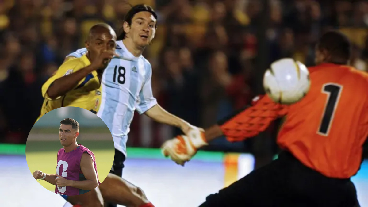 Gol Messi a Colombia