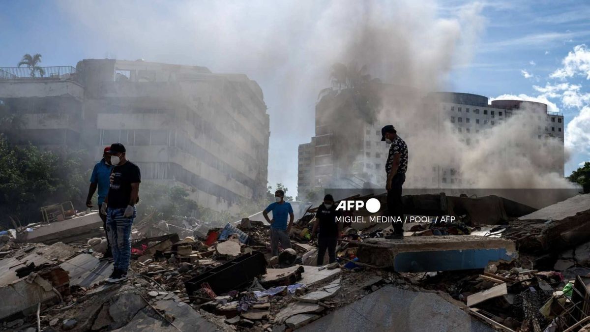 El nuevo temblor se registró cinco días después del doble sismo que dejó cerca de 1.500 muertos, según el balance provisional.