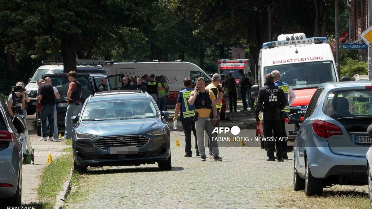 La policía desplegó un operativo en Stade, en el norte de Alemania, tras un tiroteo que dejó varias personas muertas.