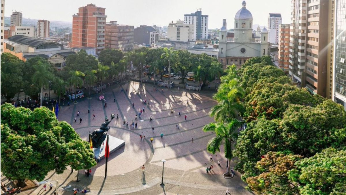 Plaza de Bolívar de Pereira