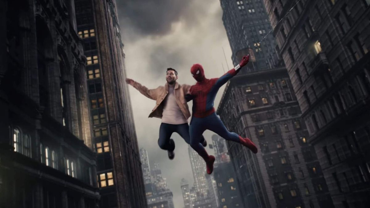 Lionel Messi protagonizó un video promocional de Spider-Man: Un nuevo día, aunque no participa en la película.