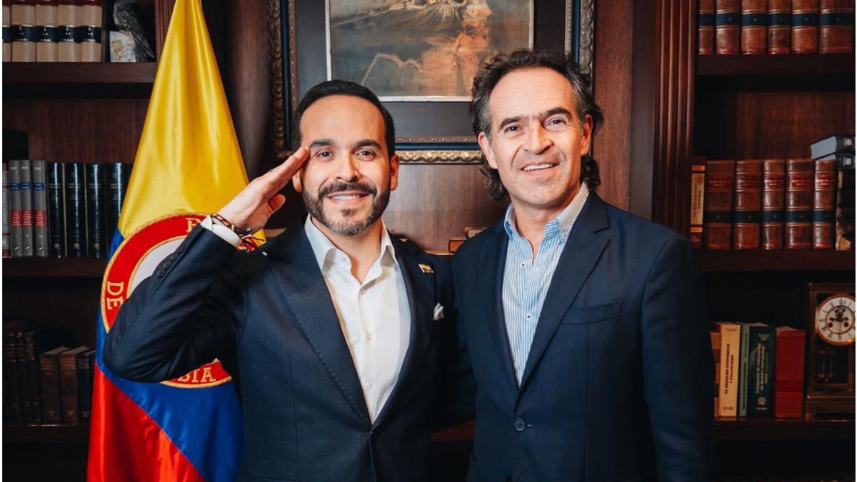 Presidente electo Abelardo de la Espriella y Federico Gutierrez, Alcalde de Medellín