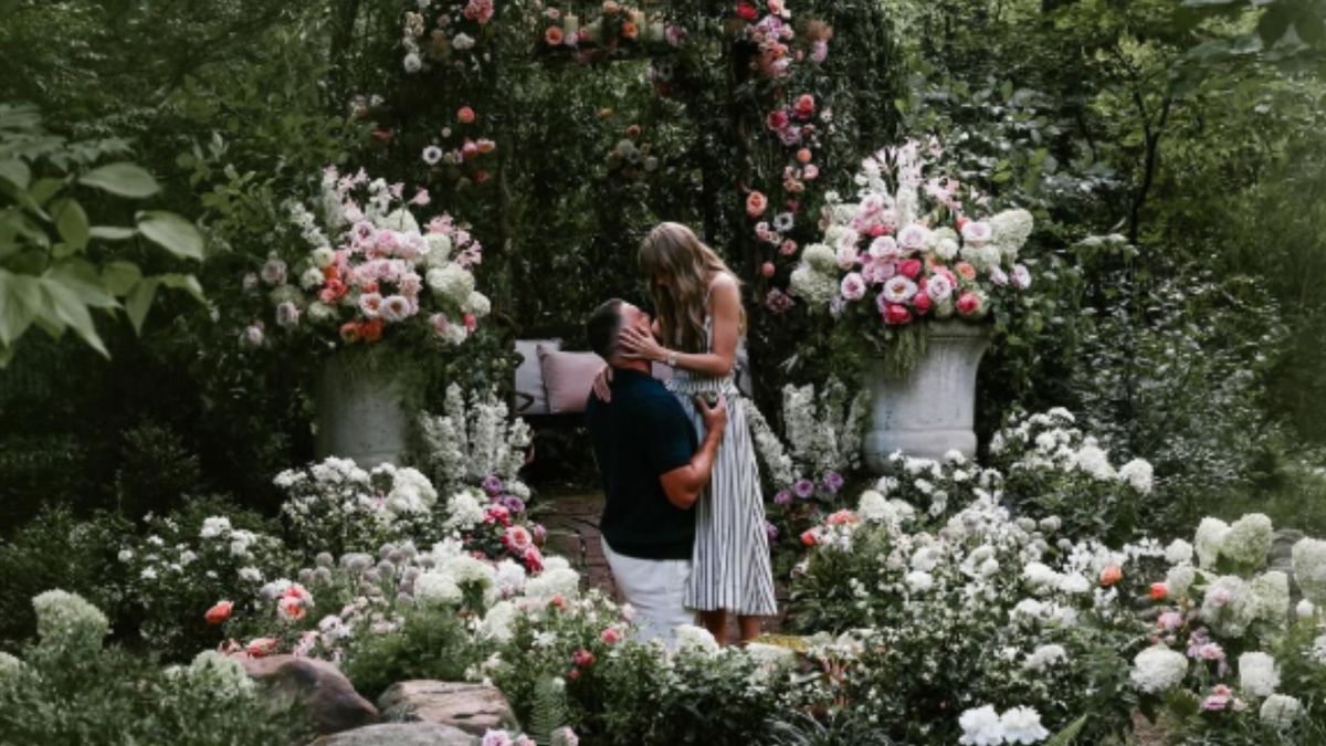 Las imágenes filtradas también dejaron ver el espacio donde Taylor Swift y Travis Kelce intercambiaron sus votos.