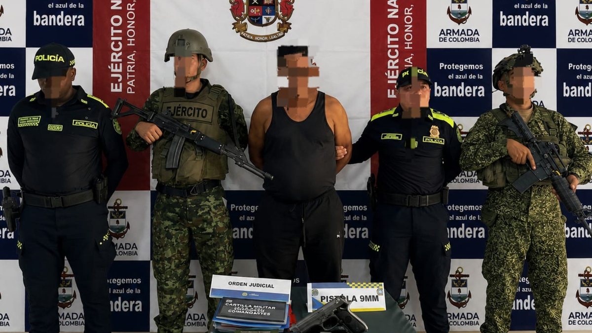 Alias Veneno, cabecilla del Clan del Golfo en el sur de Bolívar.