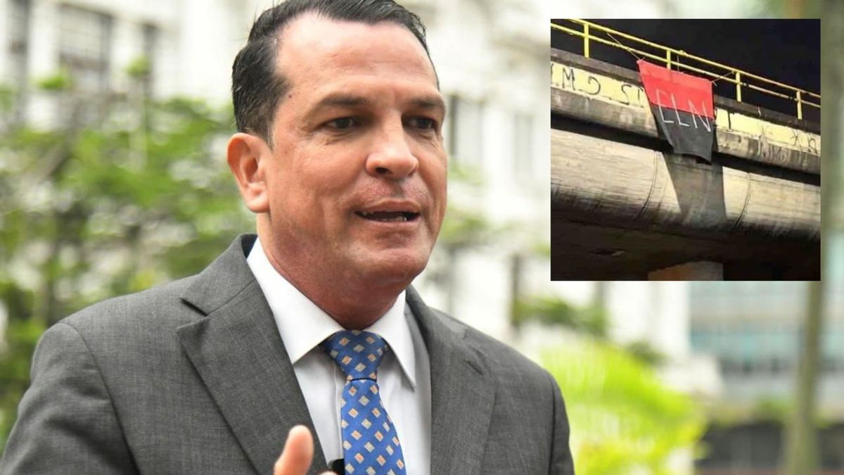 Personero de Cali, Gerardo Mendoza se pronuncia tras aparición de bandera del Eln en la ciudad