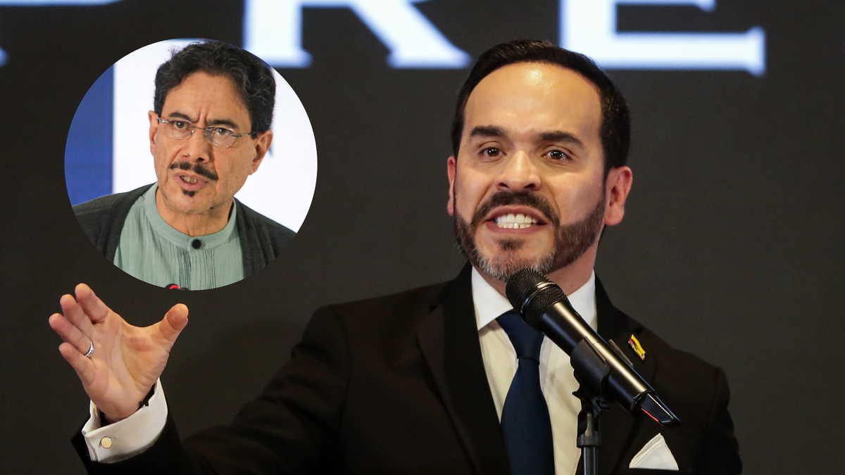 Abelardo de la Espriella e Iván Cepeda