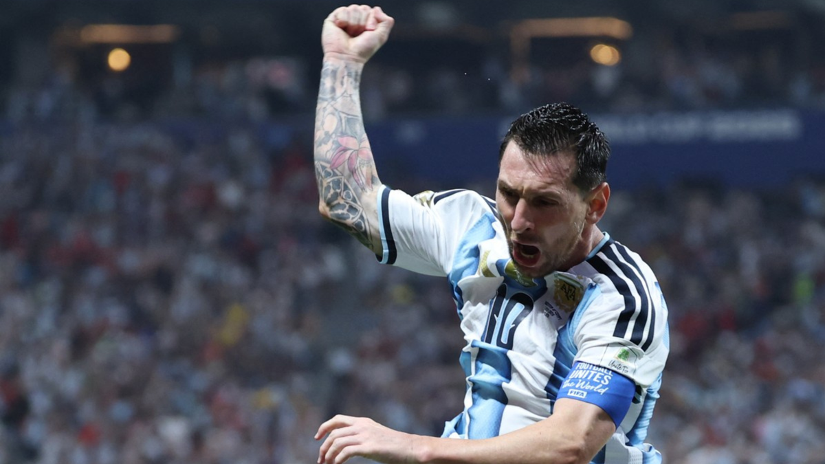 El argentino marcó su gol 21 en mundiales.