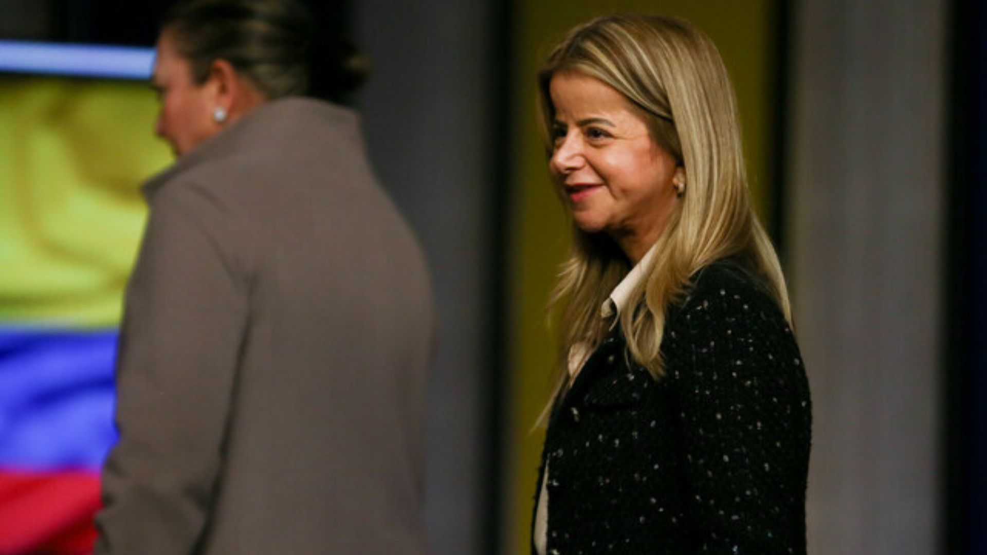 Elsa Noguera, ministra de Transporte de Abelardo