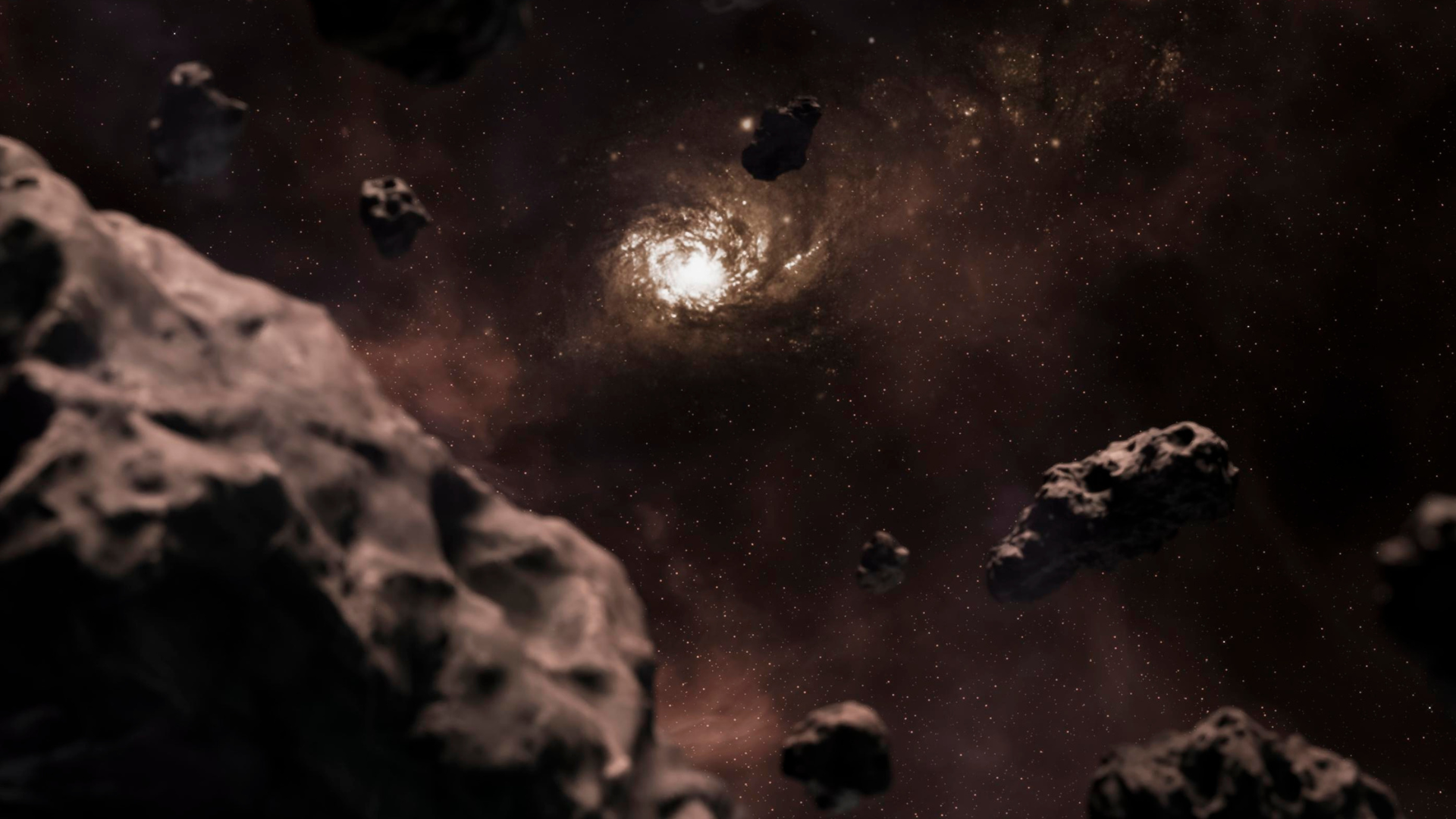 Los cuerpos rocosos son el resultado de choques entre estrellas grandes en el universo.